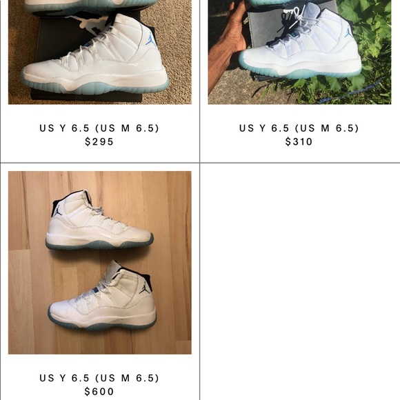 Jordan 11 legend Blue (Gs) - Picture 9 of 9